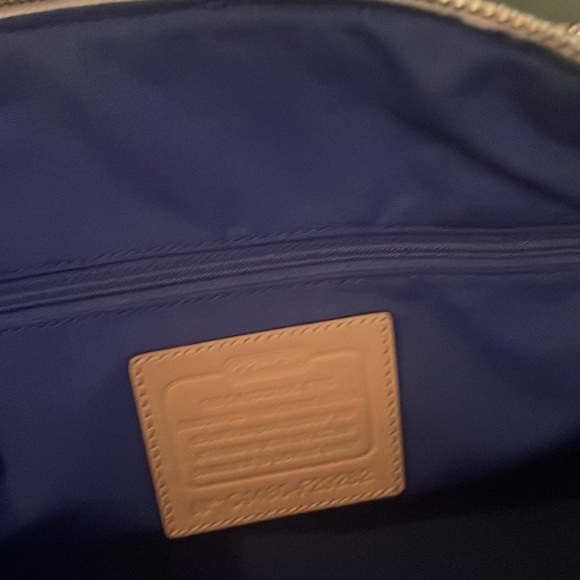 Coach Cora Peyton Porcelain Blue Ombré Satchel🔹FIRM🔹 - Picture 11 of 16